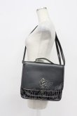 画像1: Deorart / スペードモチーフショルダーバッグ  黒Ｘシルバー T-26-03-02-039-PU-BG-SA-ZT (1)