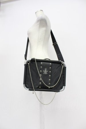 画像: artherapie / アルミパイプフレームバッグ  ブラック T-26-03-02-040-GO-BG-SA-ZT