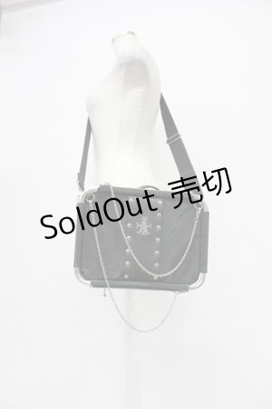 画像: artherapie / アルミパイプフレームバッグ  ブラック T-26-03-02-040-GO-BG-SA-ZT