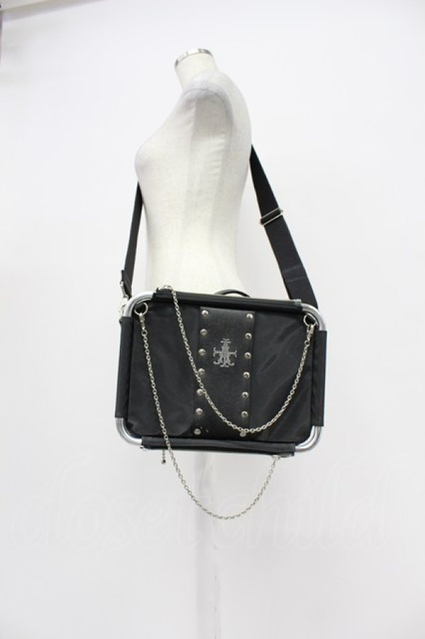 画像1: artherapie / アルミパイプフレームバッグ  ブラック T-26-03-02-040-GO-BG-SA-ZT (1)