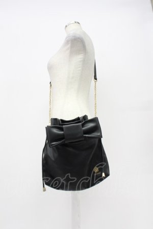 画像: m petit by misako / NINA'S バッグ  黒Ｘゴールド T-26-03-02-041-LO-BG-SA-ZT