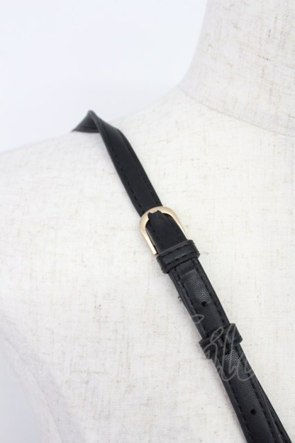 画像6: m petit by misako / NINA'S バッグ  黒Ｘゴールド T-26-03-02-041-LO-BG-SA-ZT (6)