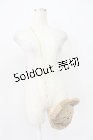 画像: merry jenny / くまさんポシェット  ブラウン T-26-03-02-006-LO-BG-SA-ZT