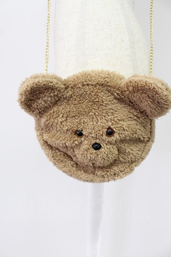 画像2: merry jenny / くまさんポシェット  ブラウン T-26-03-02-006-LO-BG-SA-ZT (2)