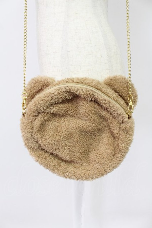 画像3: merry jenny / くまさんポシェット  ブラウン T-26-03-02-006-LO-BG-SA-ZT (3)