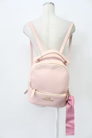 画像: Maison de FLEUR / マイメロディリボンリュック  ピンク T-26-03-02-007-LO-BG-SA-ZT