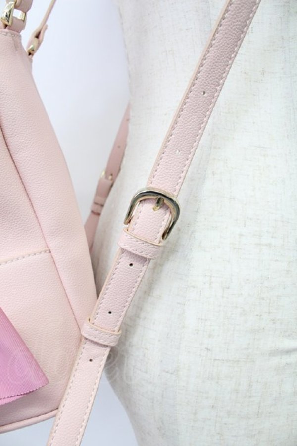 画像6: Maison de FLEUR / マイメロディリボンリュック  ピンク T-26-03-02-007-LO-BG-SA-ZT (6)