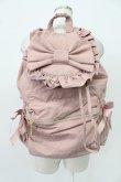 画像1: m petit by misako / TT AM リボンフラップ リュックサック  ピンク T-26-03-02-009-LO-BG-SA-ZT (1)