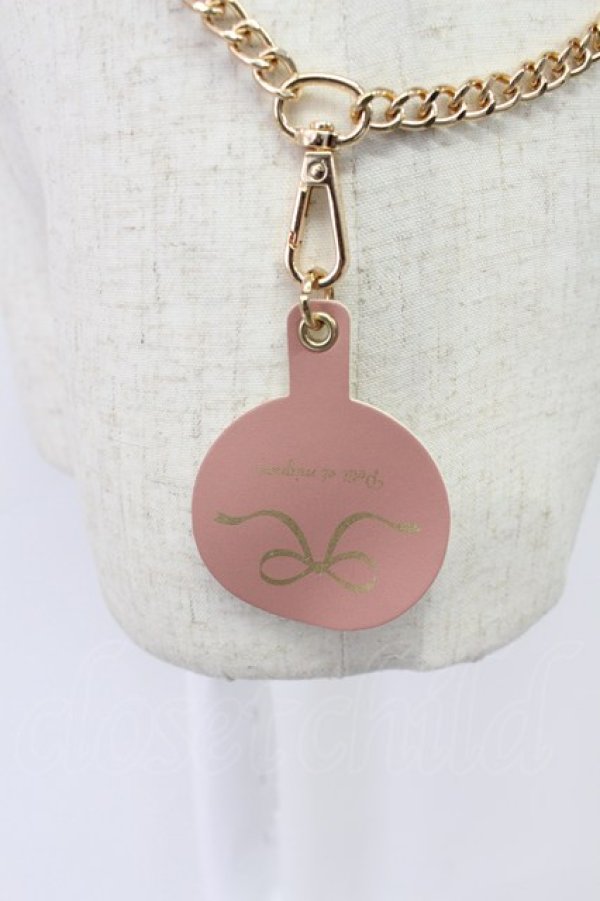 画像2: m petit by misako / AMリボンスマホショルダー  ピンク T-26-03-02-010-LO-ZA-SA-ZT (2)