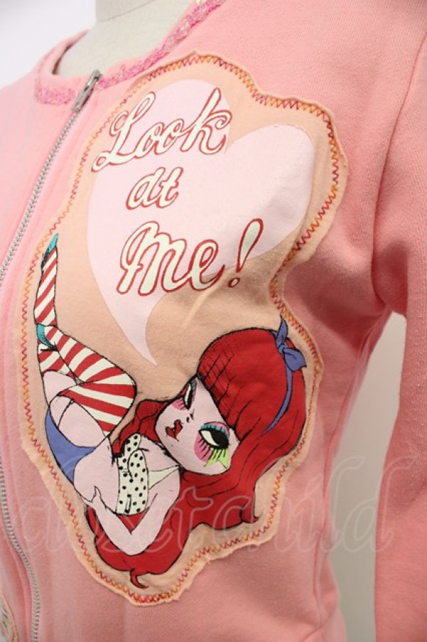 画像5: MILK /  Look at me!カーデ  ピンク T-26-03-06-019-ML-TO-SA-ZT (5)