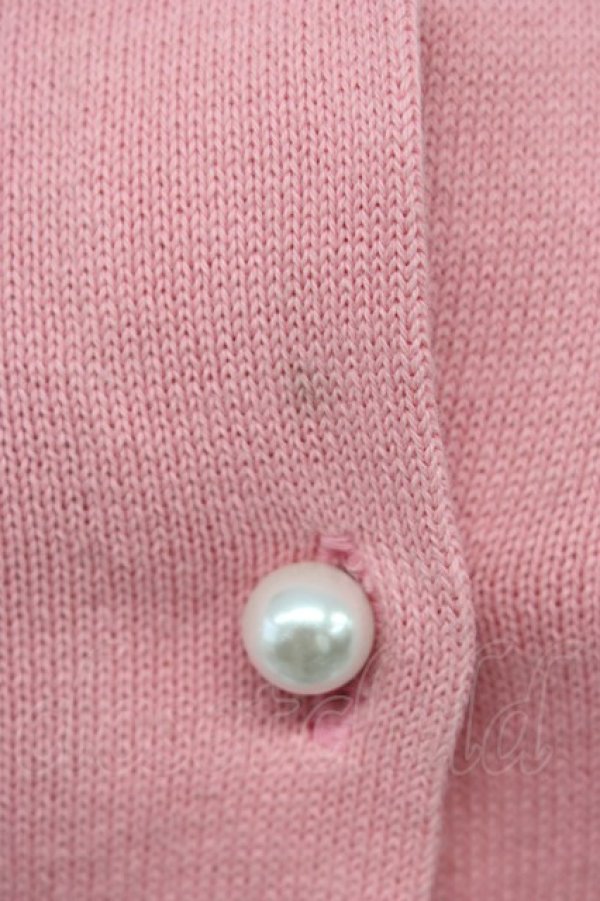 画像4: MILK / パールボタンカーデ  ピンク T-26-03-06-020-ML-TO-SA-ZT (4)