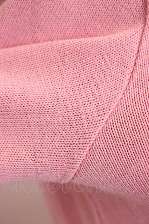 画像6: MILK / パールボタンカーデ  ピンク T-26-03-06-020-ML-TO-SA-ZT (6)