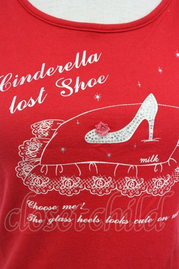 画像5: MILK / シンデレラノースリーブトップス  レッド T-26-03-06-021-ML-TO-SA-ZT (5)