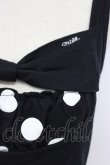 画像3: MILK / ドットリボンキャミソール  ブラック T-26-03-06-024-ML-TO-SA-ZT (3)