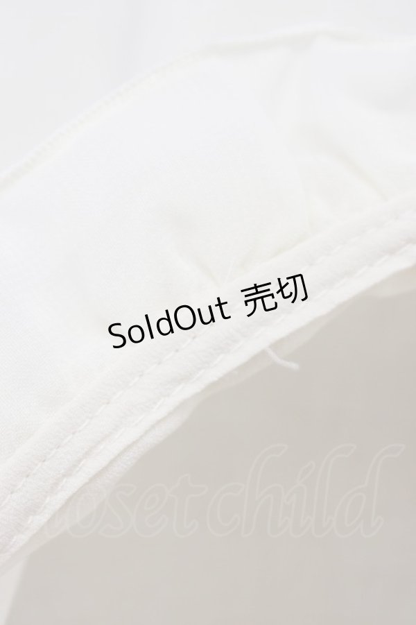 画像6: axes femme / スタンド襟レースブラウス  アイボリー T-26-03-06-003-AX-BL-SA-ZT (6)