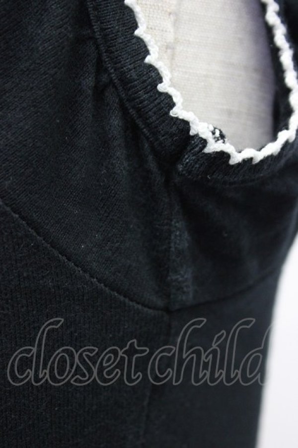 画像7: MILK / SWEET パフ Tee  ブラック T-26-03-06-032-ML-TO-SA-ZT (7)