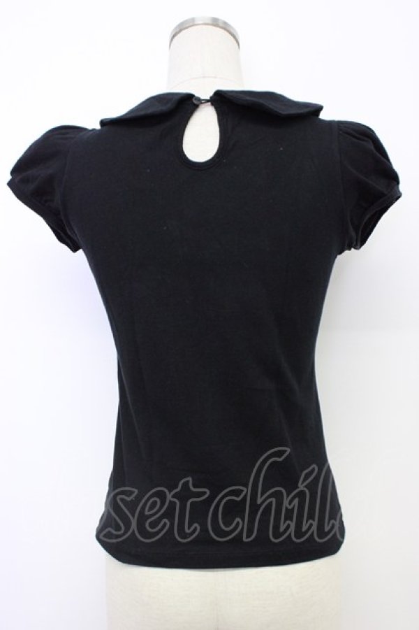 画像2: MILK / ラウンドカラーパフトップス  ブラック T-26-03-06-033-ML-TO-SA-ZT (2)