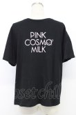 画像2: MILK / PINK COSMO Tee  ブラック T-26-03-06-034-ML-TS-SA-ZT (2)