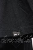 画像3: MILK / PINK COSMO Tee  ブラック T-26-03-06-034-ML-TS-SA-ZT (3)