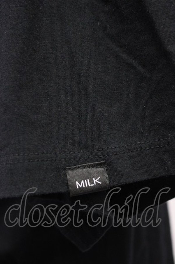 画像3: MILK / PINK COSMO Tee  ブラック T-26-03-06-034-ML-TS-SA-ZT (3)