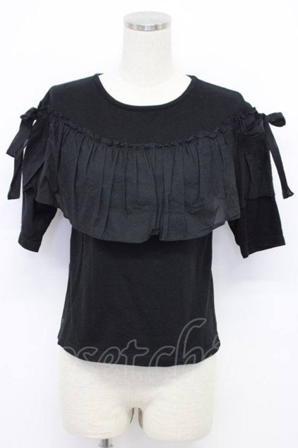 画像1: MILK / Bibトップス  ブラック T-26-03-06-035-ML-TO-SA-ZT (1)