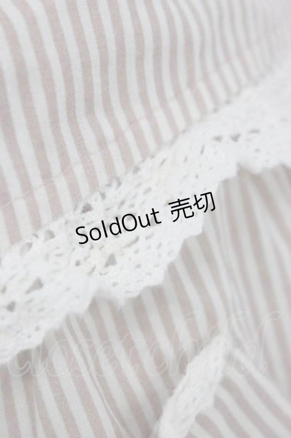 画像8: axes femme / ストライプワンピース  ボルドーＸ白 T-26-03-06-039-AX-OP-SA-ZT (8)