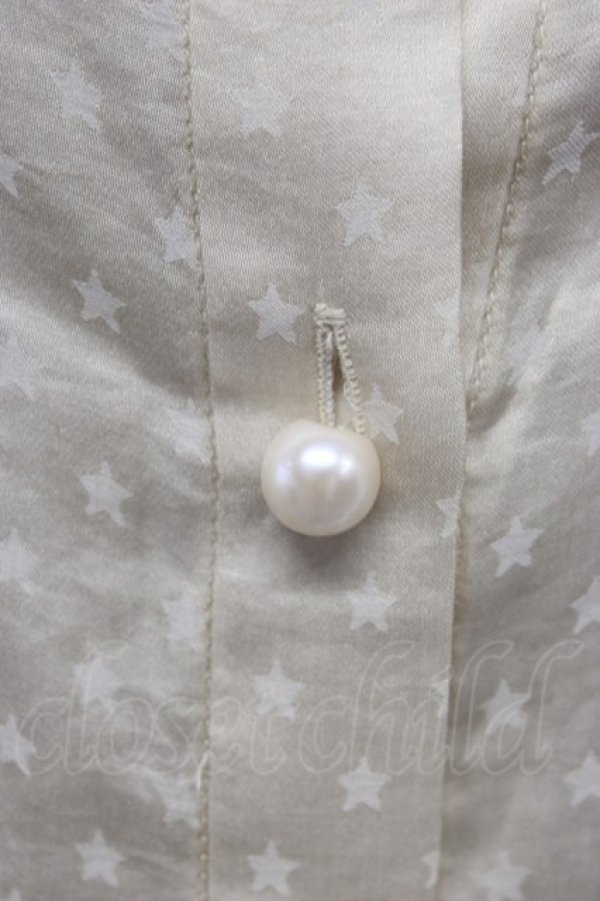 画像6: MILK / スター柄リボンタイブラウス  ベージュ T-26-03-06-004-ML-BL-SA-ZT (6)