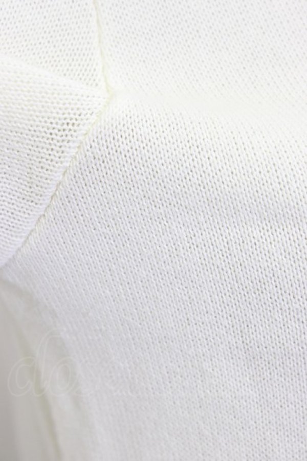 画像3: MILK / トリプルRibbonカーディガン  アイボリー T-26-03-06-005-ML-TO-SA-ZT (3)