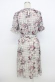 画像2: axes femme / 花柄フェミニンワンピース M ピンク T-26-03-06-047-AX-OP-SA-ZT (2)