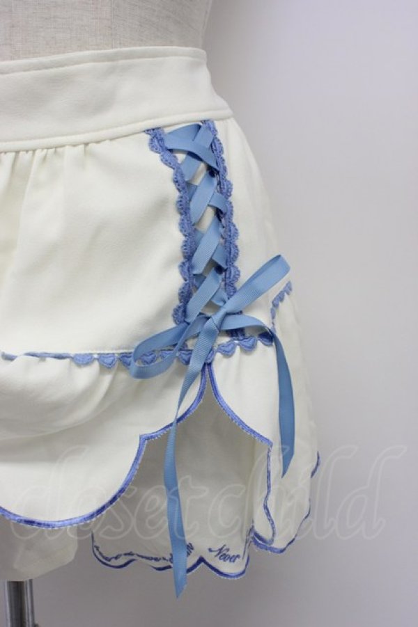 画像3: LIZ LISA / 編み下げスカラップスカパン  アイボリーＸ青 T-26-03-06-049-LO-PA-SA-ZT (3)