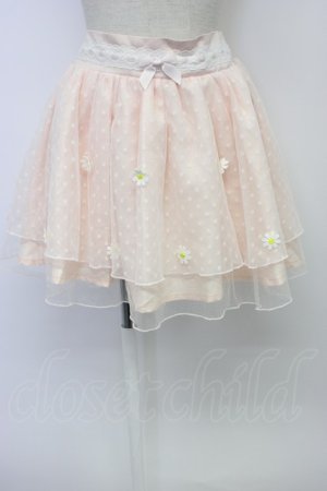 画像: LIZ LISA / デイジーチュールスカパン  ピンク T-26-03-06-050-LO-PA-SA-ZT