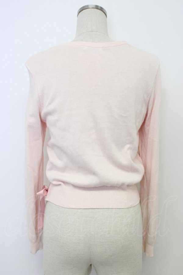 画像2: MILK / MILKハートボタンカーディガン  ピンク T-26-03-06-011-ML-TO-SA-ZT (2)