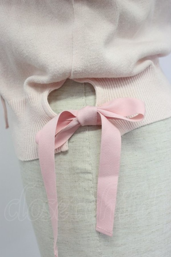 画像4: MILK / MILKハートボタンカーディガン  ピンク T-26-03-06-011-ML-TO-SA-ZT (4)