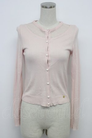 画像: MILK / チェリーナカーデ  ベビーピンク T-26-03-06-014-ML-TO-SA-ZT