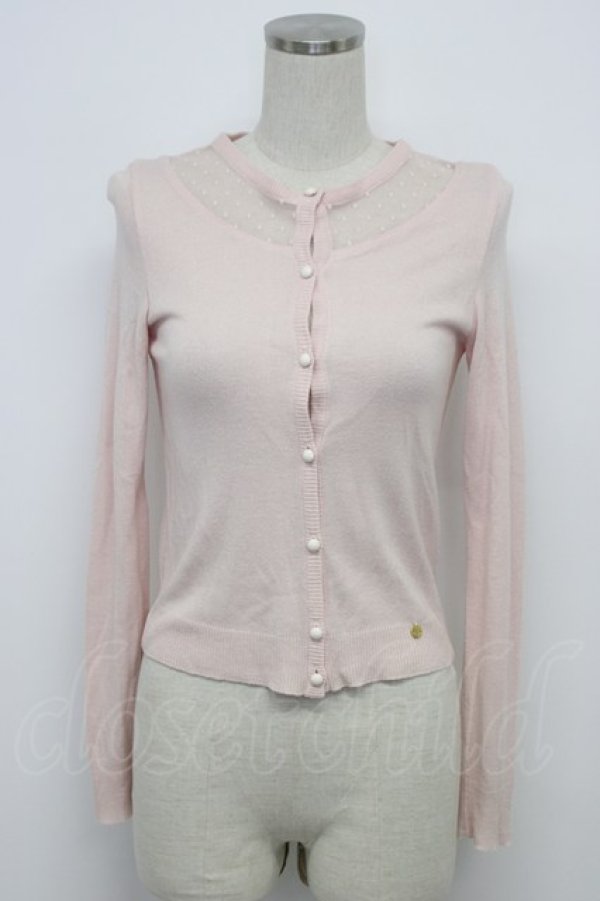 画像1: MILK / チェリーナカーデ  ベビーピンク T-26-03-06-014-ML-TO-SA-ZT (1)