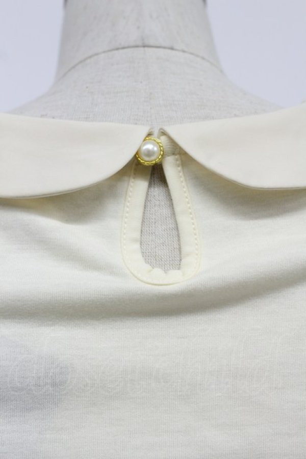 画像3: axes femme / 衿付タンクトップ M キナリ T-26-03-07-003-AX-TO-SA-ZT (3)