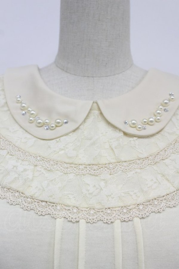 画像5: axes femme / 衿付タンクトップ M キナリ T-26-03-07-003-AX-TO-SA-ZT (5)