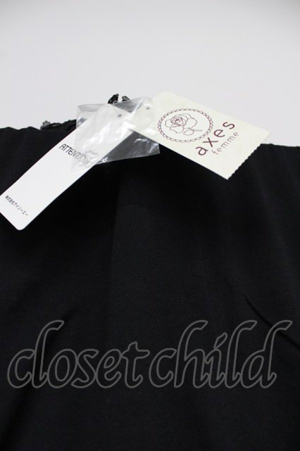 画像5: axes femme / 襟付きタンク M クロ T-26-03-07-037-AX-TO-SA-ZT (5)