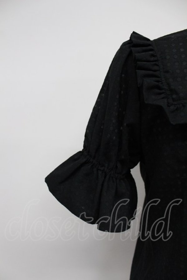 画像4: MILK / LILYブラウス  黒 T-26-03-07-040-ML-BL-SA-ZT (4)