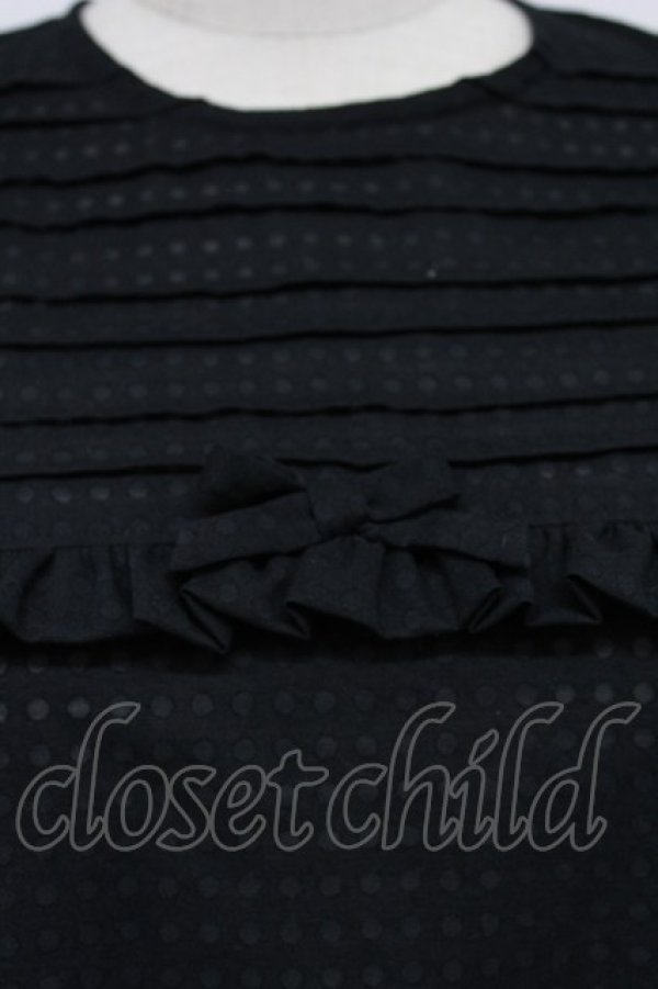 画像6: MILK / LILYブラウス  黒 T-26-03-07-040-ML-BL-SA-ZT (6)