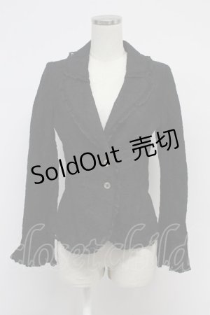 画像: INGEBORG / 総レースジャケット 9号 クロ T-26-03-07-042-LO-JA-OW-ZT