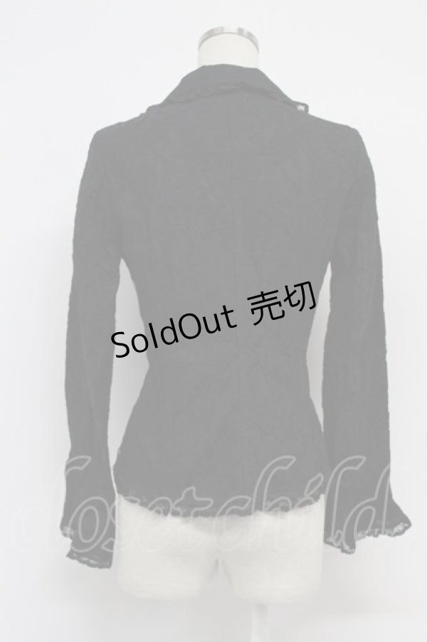 画像2: INGEBORG / 総レースジャケット 9号 クロ T-26-03-07-042-LO-JA-OW-ZT (2)