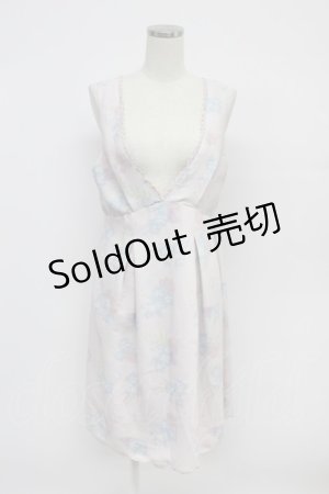 画像: axes femme POETIQUE / ファンタジータイムワンピース  ピンクＸサックス T-26-03-07-044-AX-OP-SA-ZT