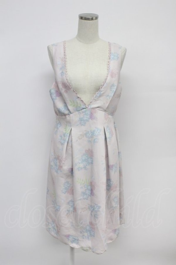 画像1: axes femme POETIQUE / ファンタジータイムワンピース  ピンクＸサックス T-26-03-07-044-AX-OP-SA-ZT (1)