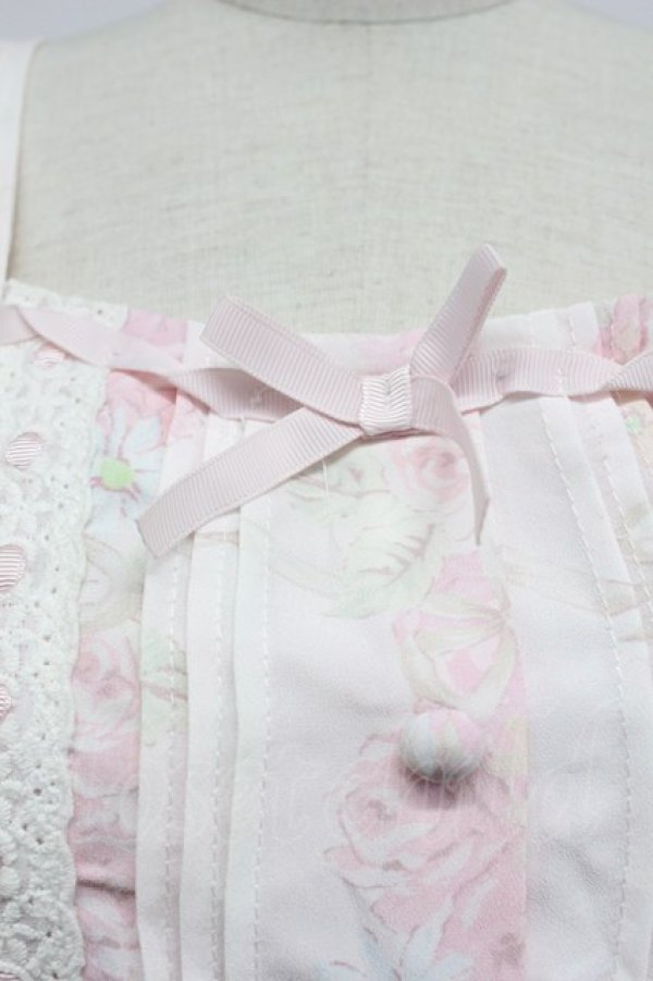 画像6: LIZ LISA / ローズリボンチェックジャンスカ  ピンク T-26-03-07-045-LO-OP-SA-ZT (6)