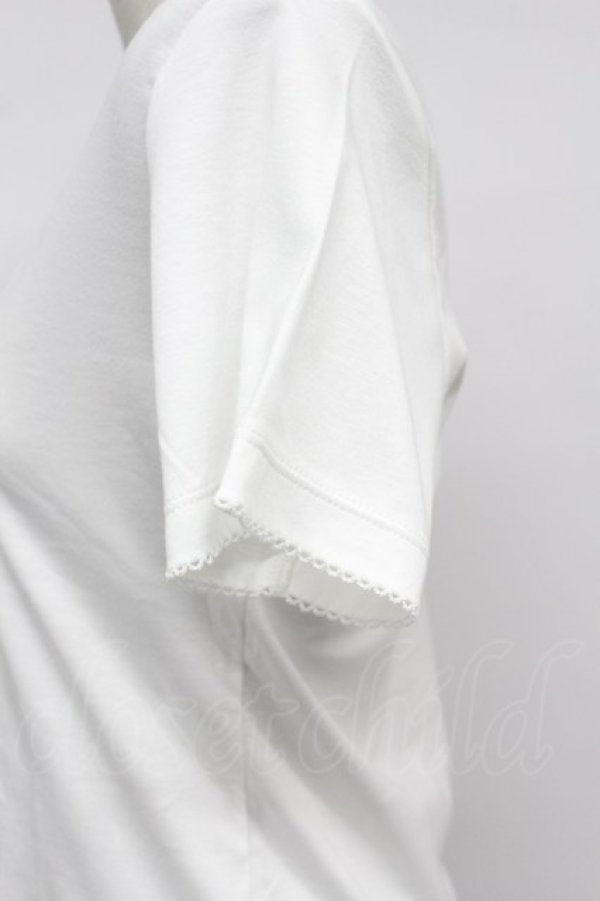 画像4: PINK HOUSE / White Cloverリース＆sleeping rabbitプリントカットソー  白 T-26-03-07-009-LO-TO-SA-ZT (4)