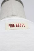 画像3: PINK HOUSE / Pロゴアップリケ付きカットソー  白 T-26-03-07-011-LO-TO-SA-ZT (3)