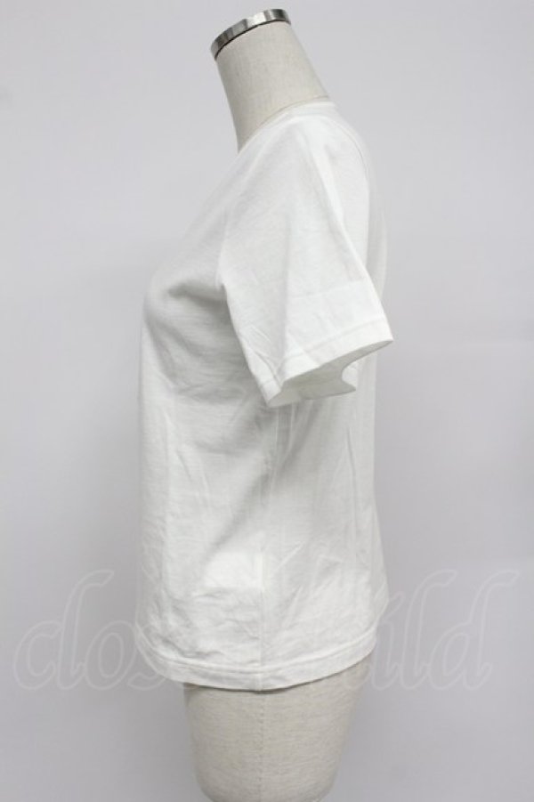 画像4: PINK HOUSE / Pロゴアップリケ付きカットソー  白 T-26-03-07-011-LO-TO-SA-ZT (4)