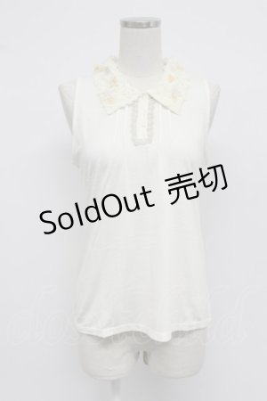 画像: axes femme / 襟付きタンク M キナリ T-26-03-07-002-AX-TO-SA-ZT638