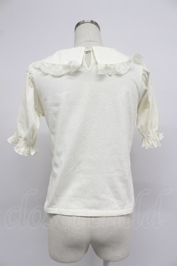 画像2: m petit by misako / 丸襟プルオーバー S アイボリー T-26-03-07-014-0-TO-SA-ZT (2)